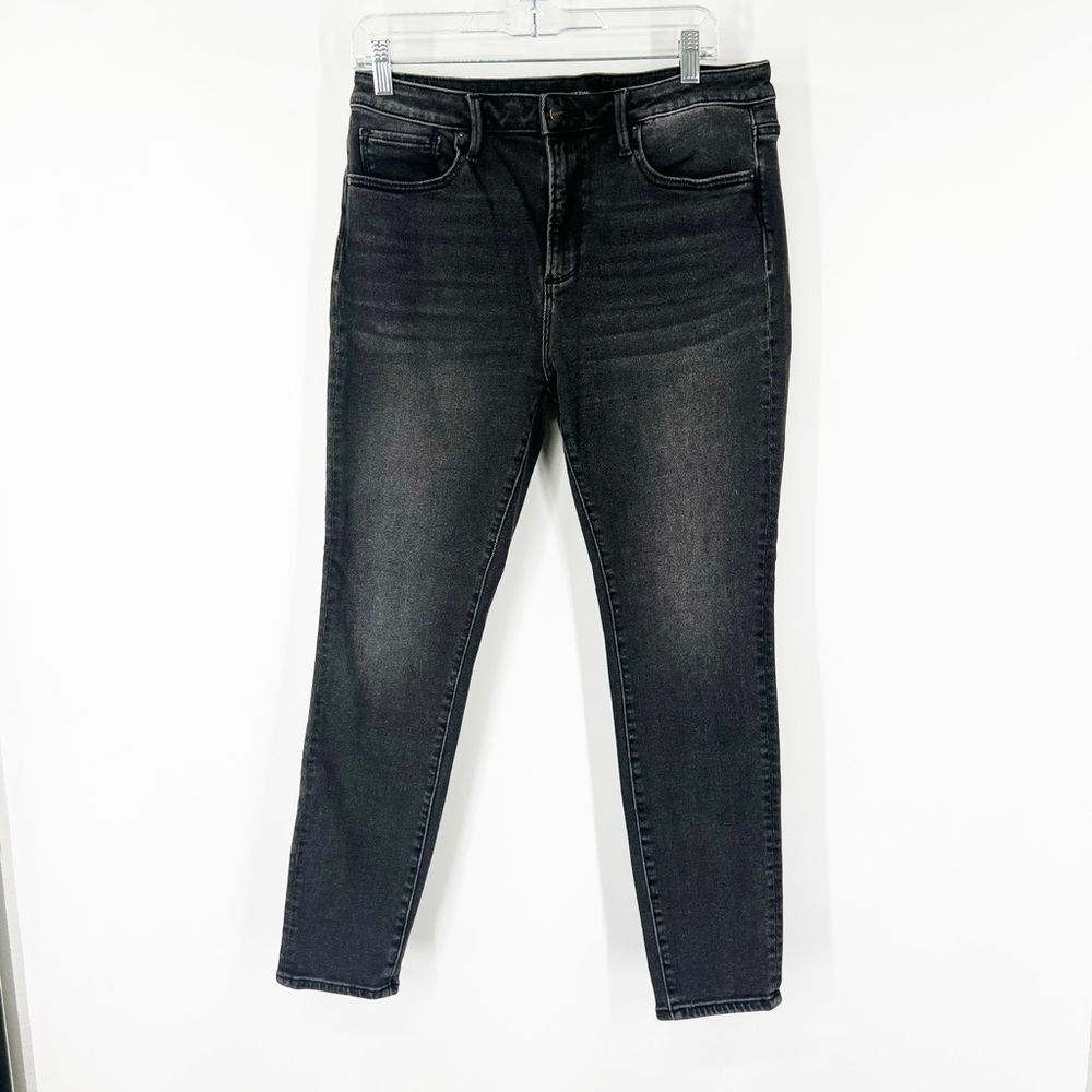Driftwood Jackie High Rise Skinny Jeans Black